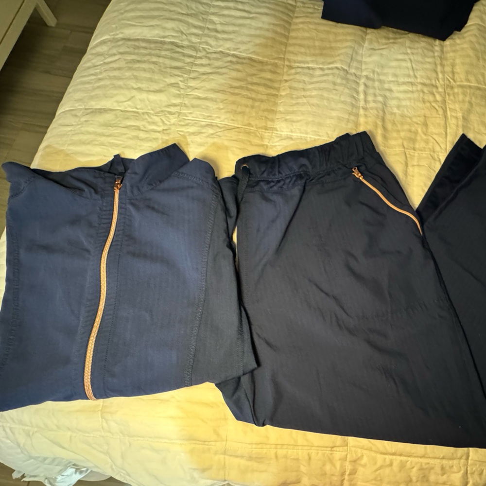 Cherokee Statement Navy Blue Jacket with matching joggers